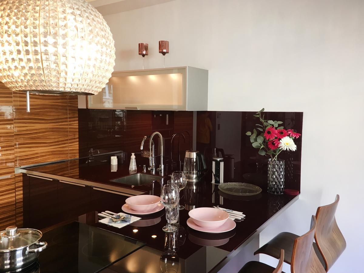 Luxury Prima Apartment City Nowy Swiat Warschau Buitenkant foto